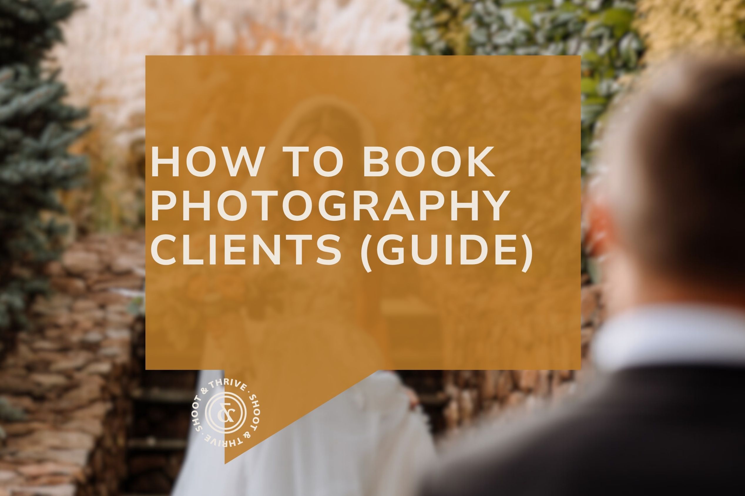how to book photography clients cover